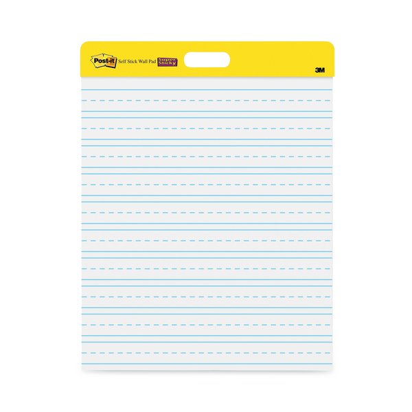 Post-It Easel, Primary Ruled, PK40 566PRL